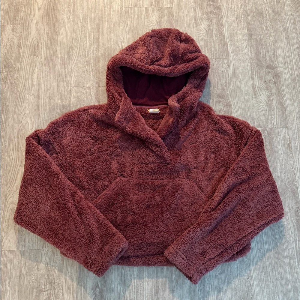 lole fuzzy hoodie